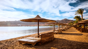 Ägypten Rotes Meer leere Strand Foto iStock kotangens